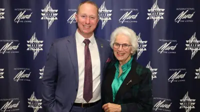 Eisenhower’s great-grandson warns Holocaust denial is rising 80 years after WWII in Europe ended