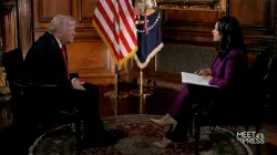 Trump asks NBC host if it 'sounds good' to report the border crossings are at record lows during interview