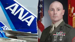Marine restrains man allegedly trying to open plane’s emergency exit during flight