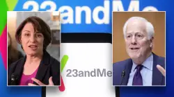 23andMe bankruptcy prompts Cornyn-Grassley-Klobuchar bipartisan bill to protect sensitive genetic data