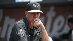 Wake Forest baseball coach apologizes for homophobic slur caught on camera during NCAA Tournament game