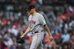 Red Sox manager says injured starting pitcher underwent MRI on Thursday