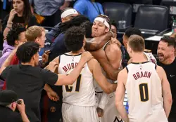 PHOTOS: Denver Nuggets steal Game 1 from Oklahoma City Thunder 121-119 in NBA Playoffs round two