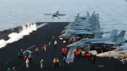 Second Navy fighter jet goes overboard from Truman aircraft carrier, pilots ejected