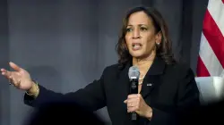 Kamala Harris comes knives out against Trump in first speech since leaving office: ‘Absolute chaos’
